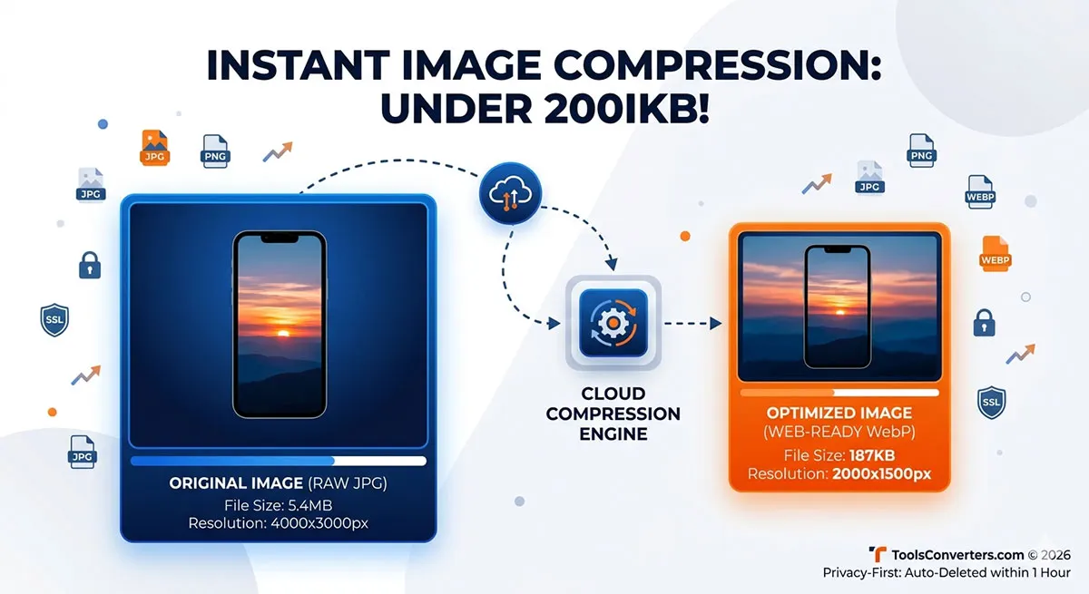 How-to-compress-image-size-to-less-than-200KB