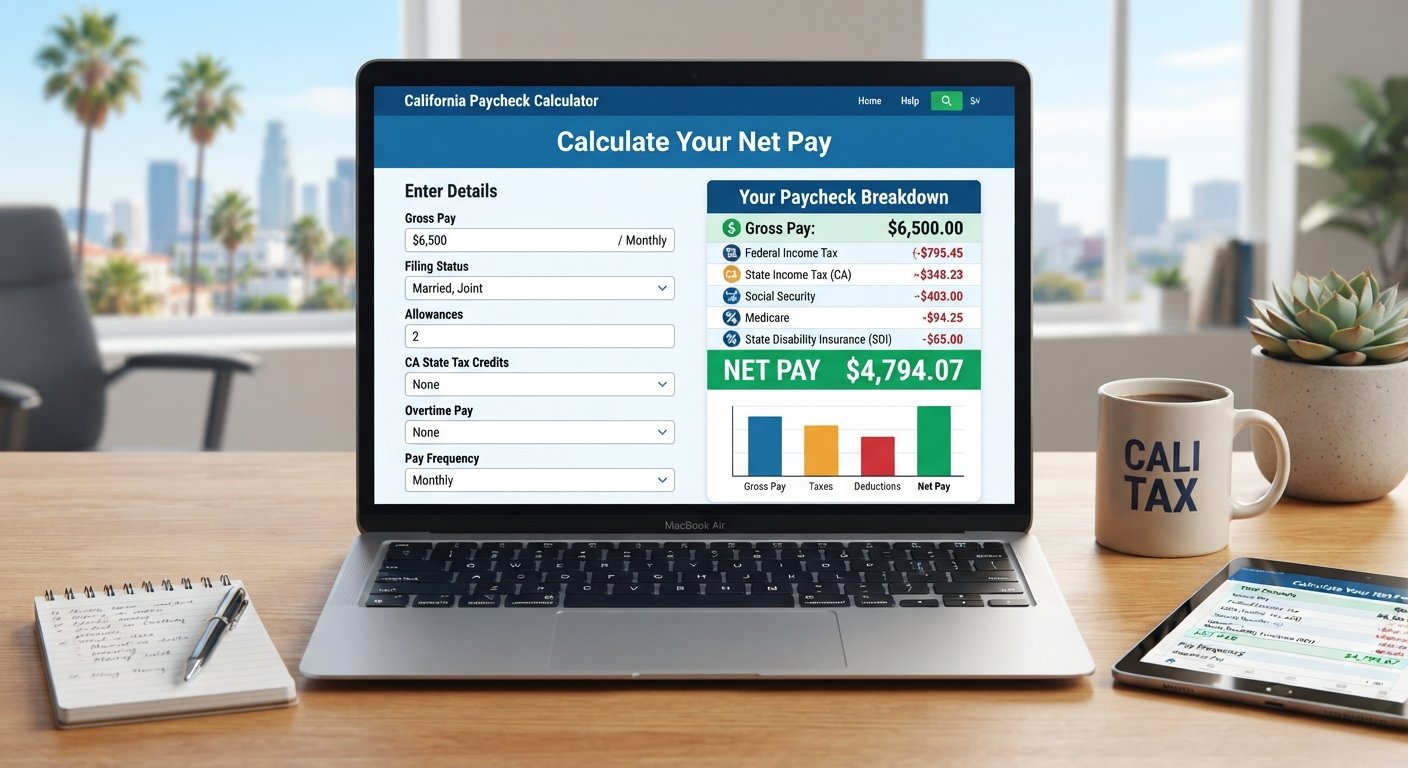 Texas Paycheck Calculator 2026 – Calculate Your Take-Home Pay